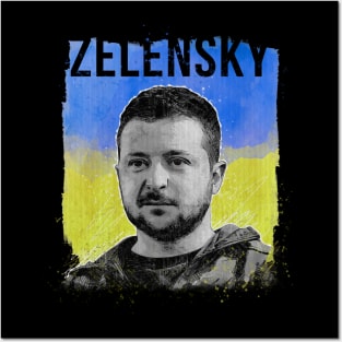 Zelensky Ukraine Posters and Art